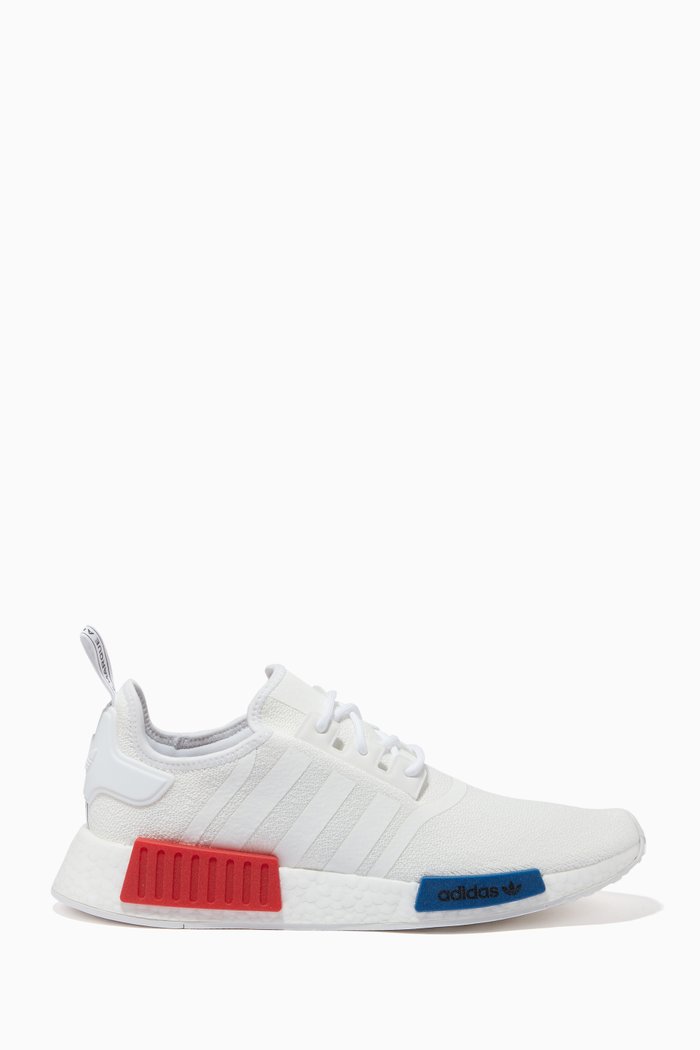 

NMD_R1 Sneakers in Stretch Knit, White