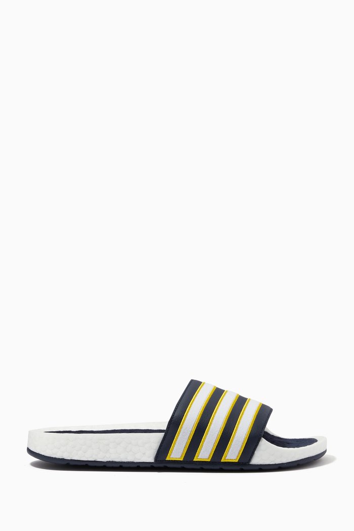 

Adilette Boost Slide Sandals in PU, Black