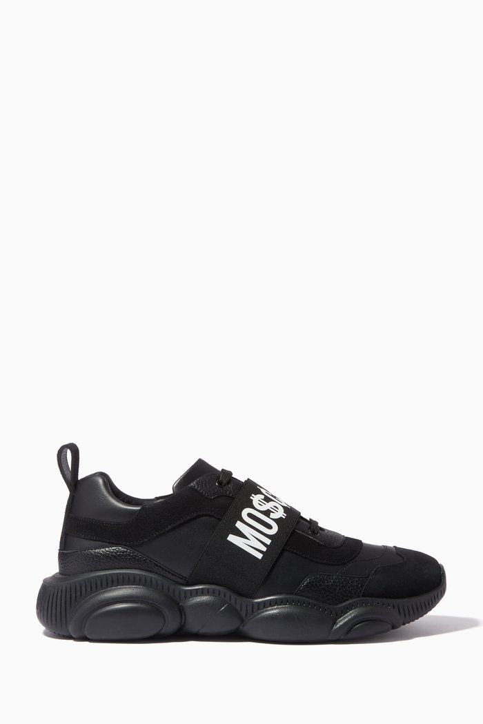

Teddy Sneakers in Calfskin, Black