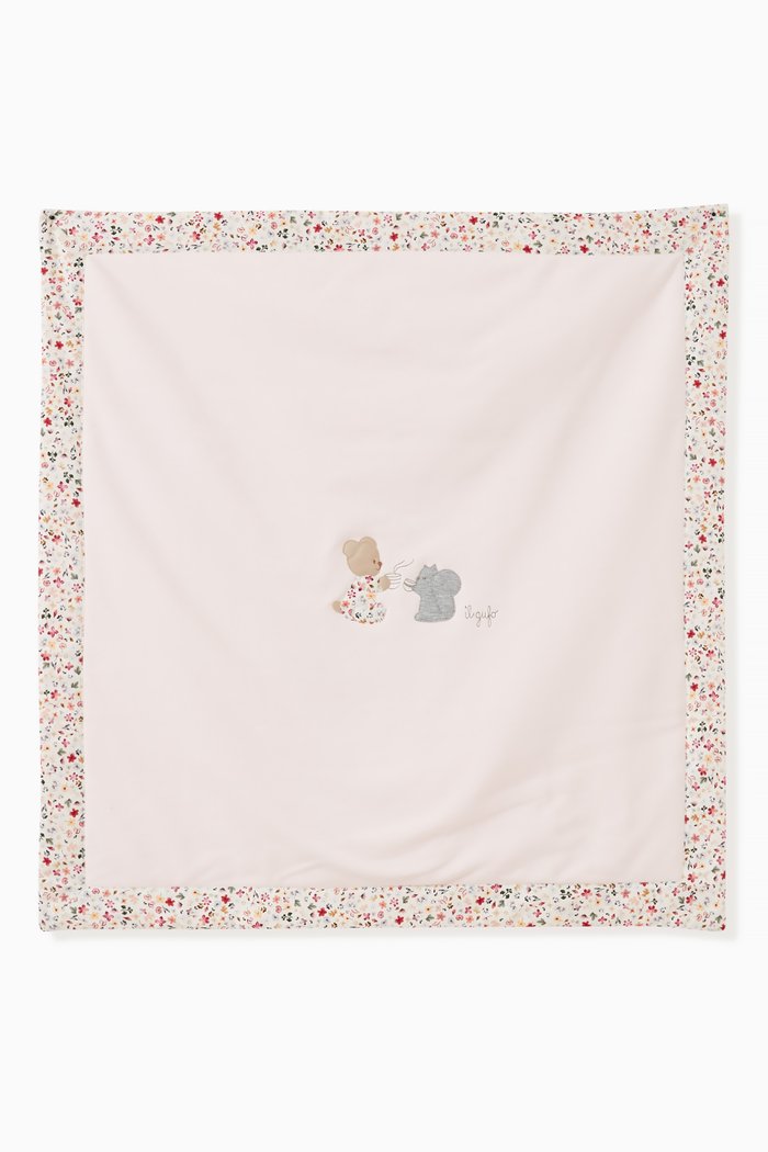 

Friends Blanket in Fleece, Pink