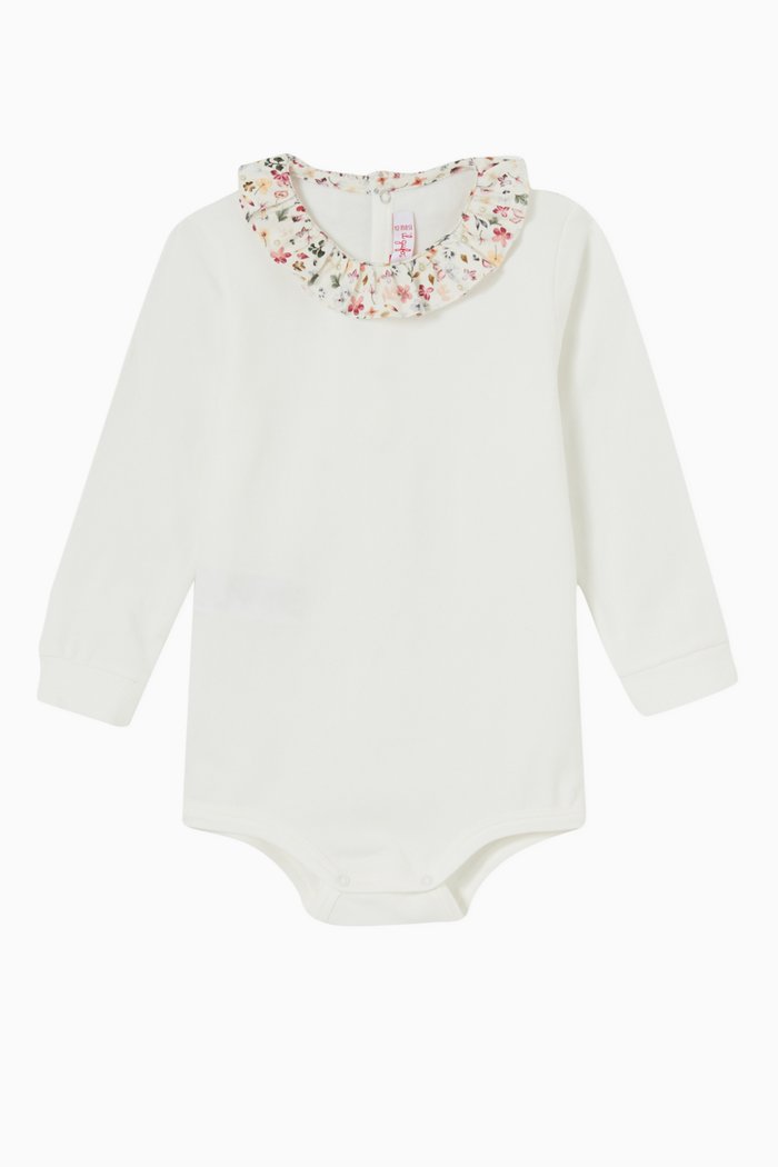 

Long Sleeve Bodysuit in Jersey, Pink