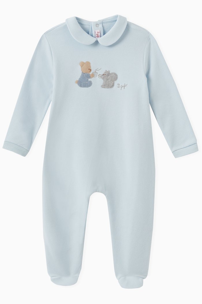 

Friends Pajamas in Cotton, Blue