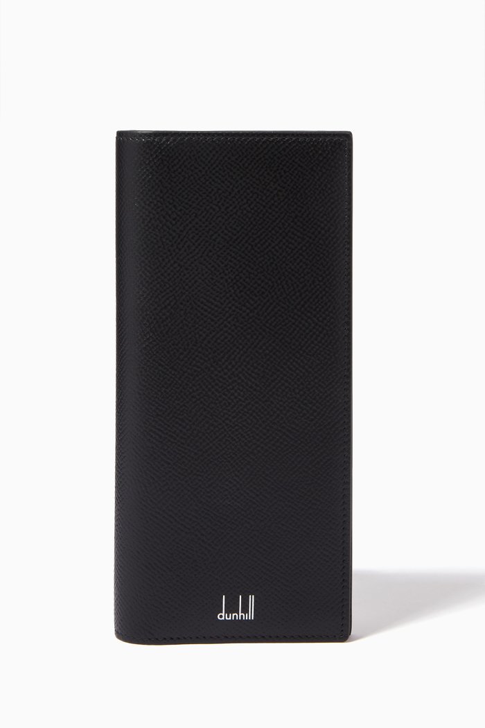 

Cardogan Zip Coat Wallet in Leather, Black