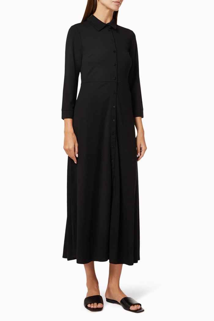 

Yassavanna Dress in Viscose Blend, Black