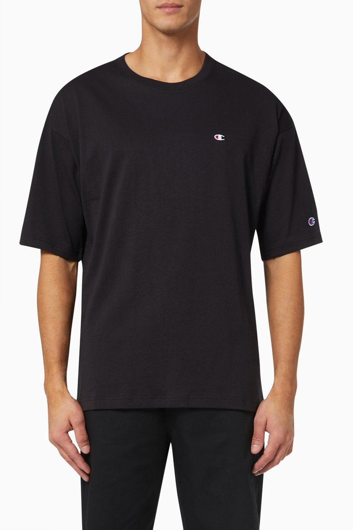 

Small Logo T-shirt in Cotton, Black
