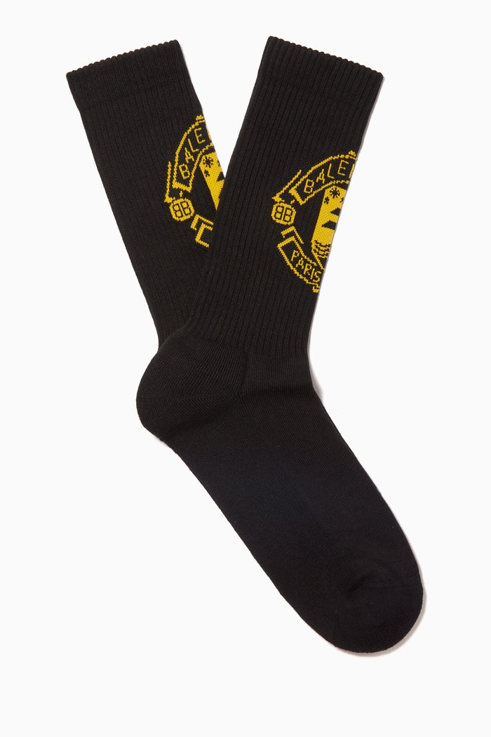

Quest Socks in Sponge Knit, Black