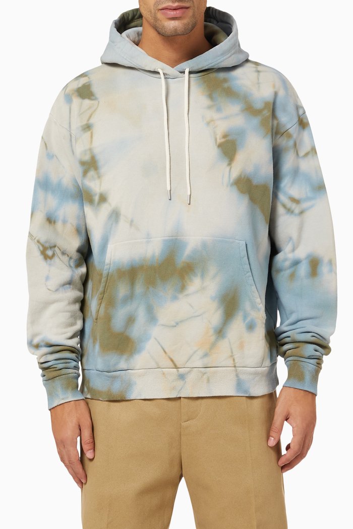 

Sequoia Tie-dye Hoodie in French Terry, Neutral