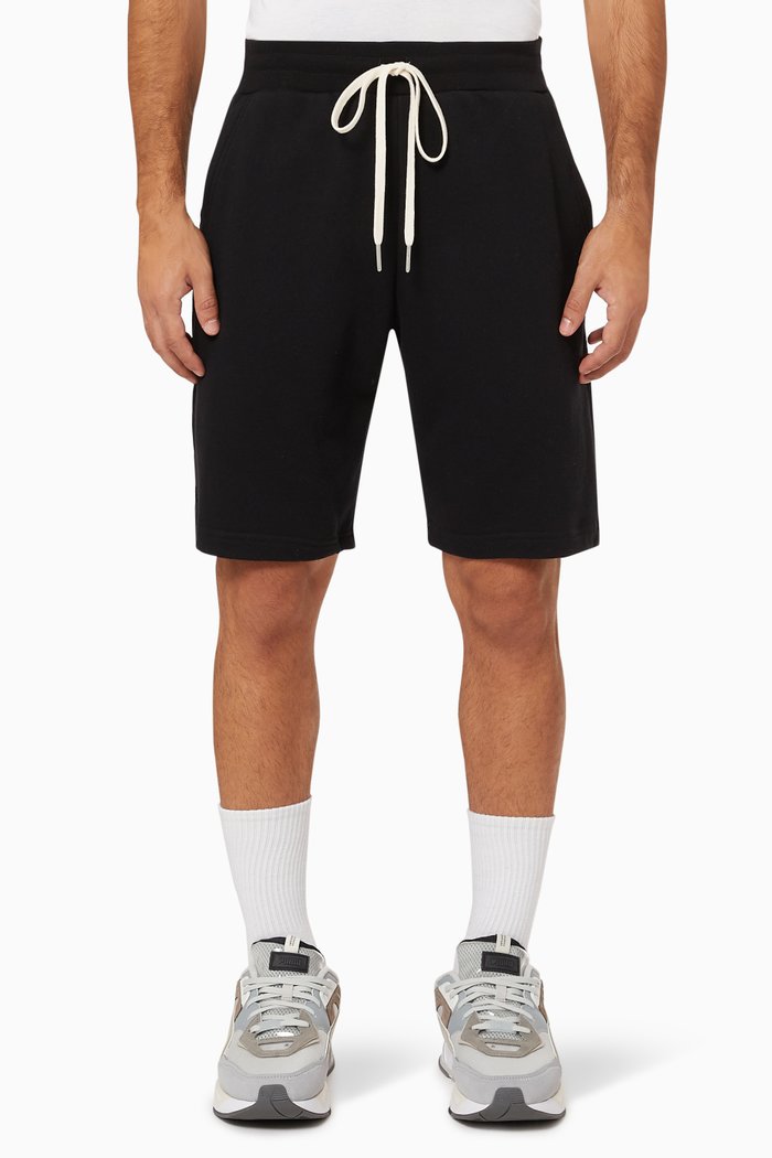 

Crimson Shorts in French Terry, Black