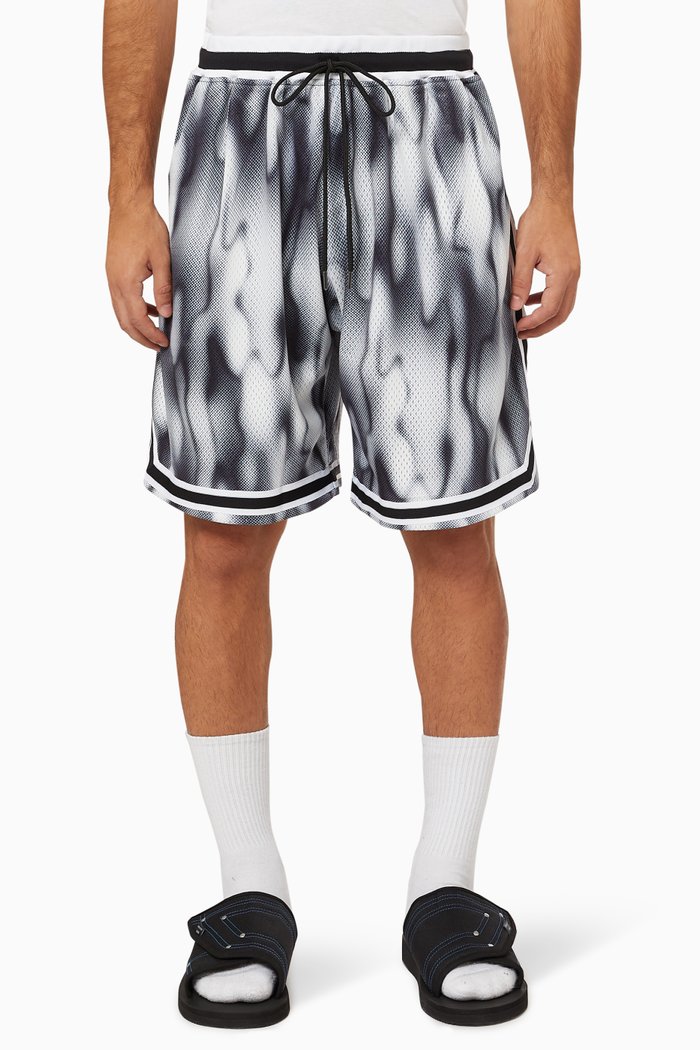 

Basketball Game Shorts in Mesh, Black
