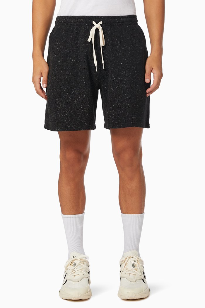 

Salt Wash Court Shorts in Fleece, Black