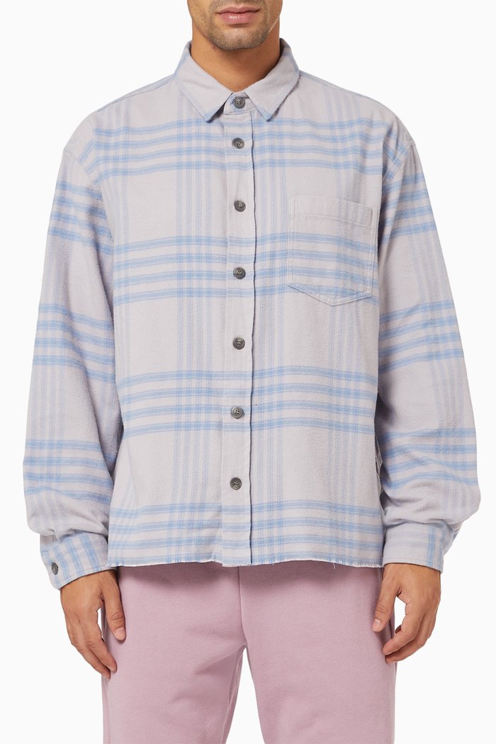 

Hemi Oversized Shirt in Cotton, Pink