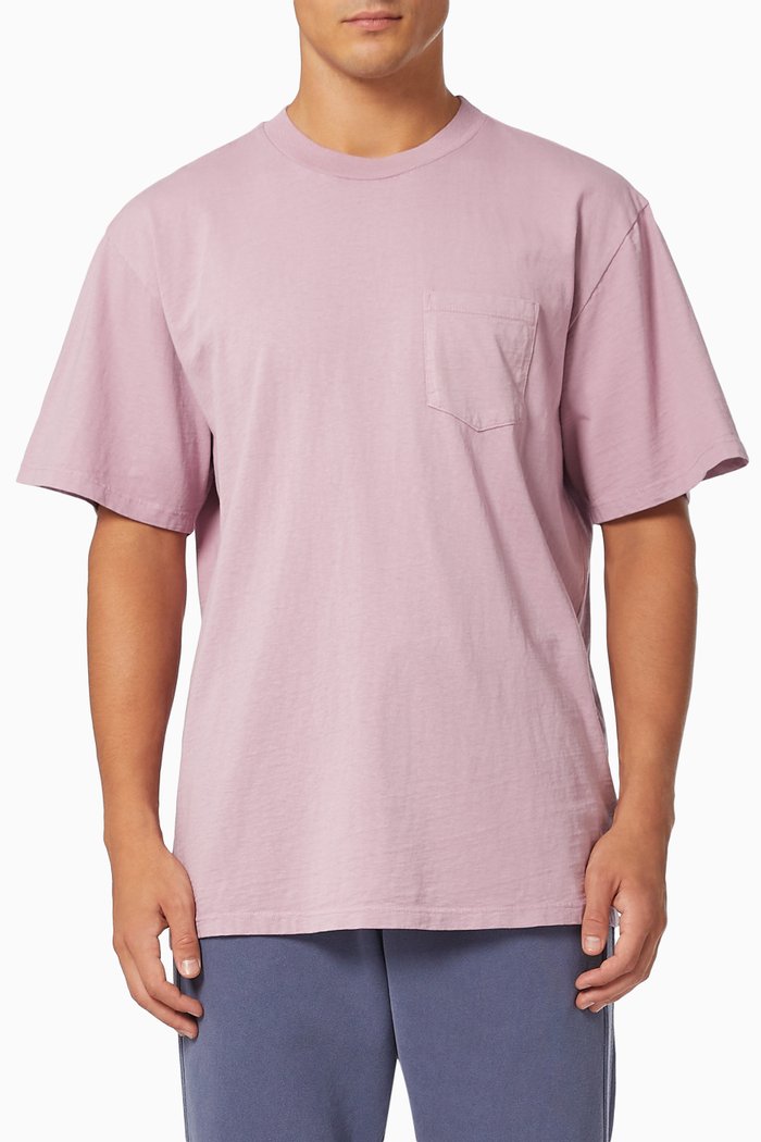 

Lucky Pocket T-shirt in Jersey, Pink