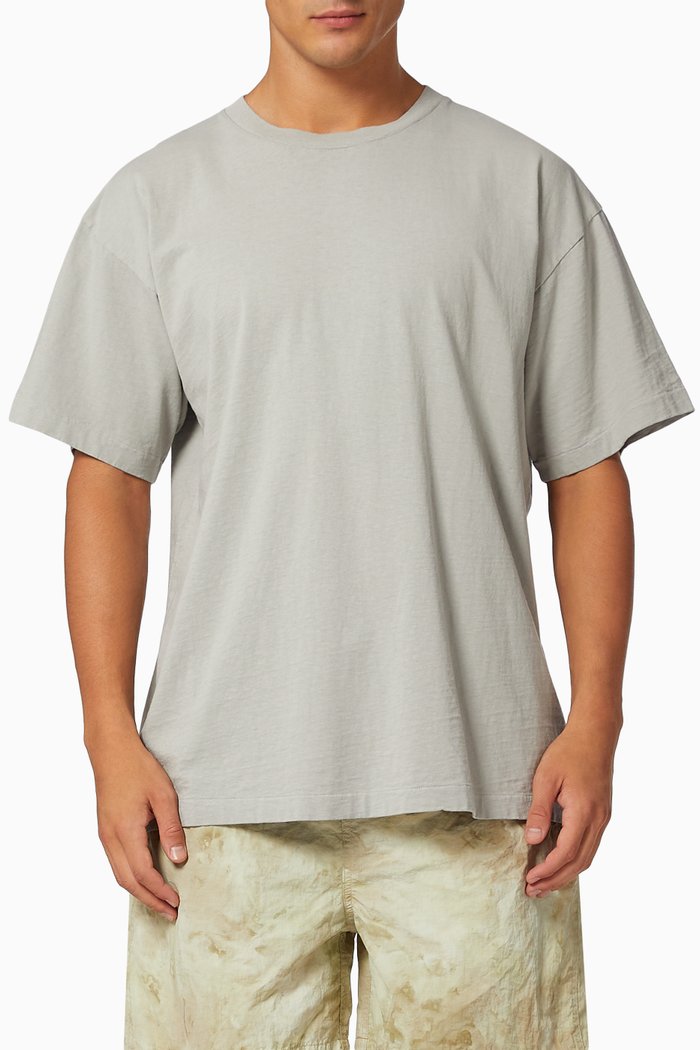 

University T-shirt in Jersey, Grey