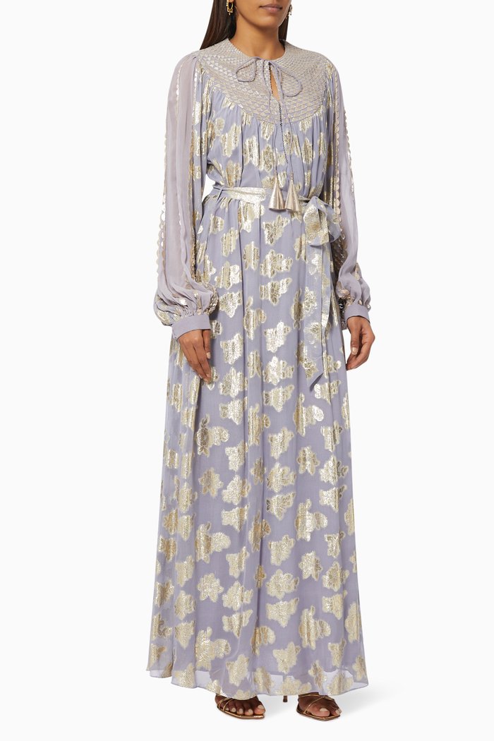

Josette Kaftan with Belt, Purple