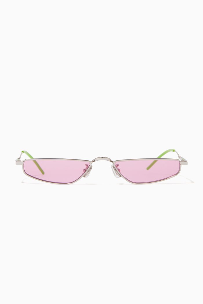 

Halo Halo 02 Sunglasses in Metal, Pink