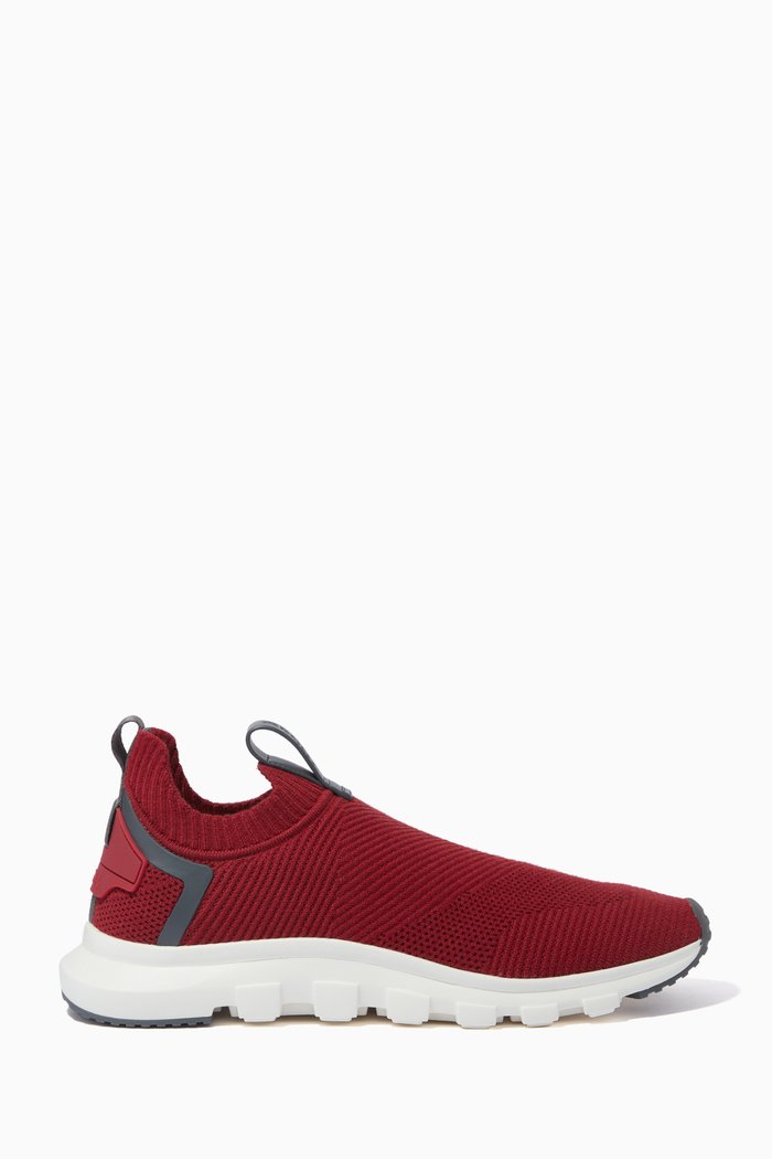 

Sock 2.0 Sneakers in Techmerino™, Red