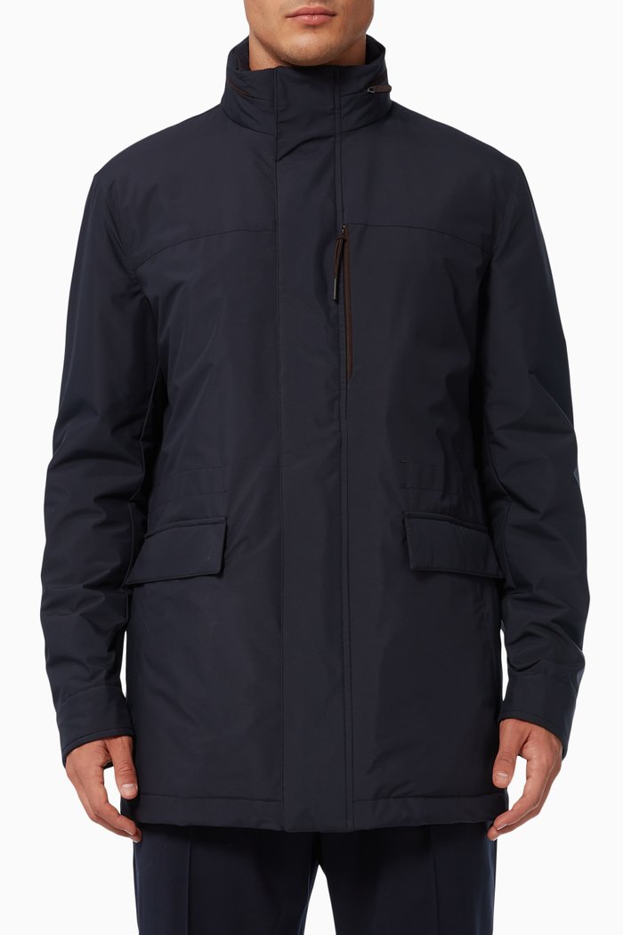 

Padded Jacket in Nylon, Blue