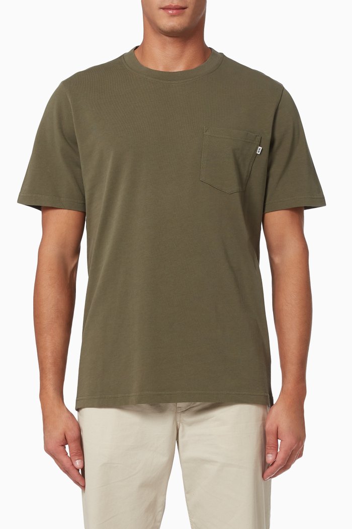 

Bobby Pocket T-shirt in Cotton Jersey, Green