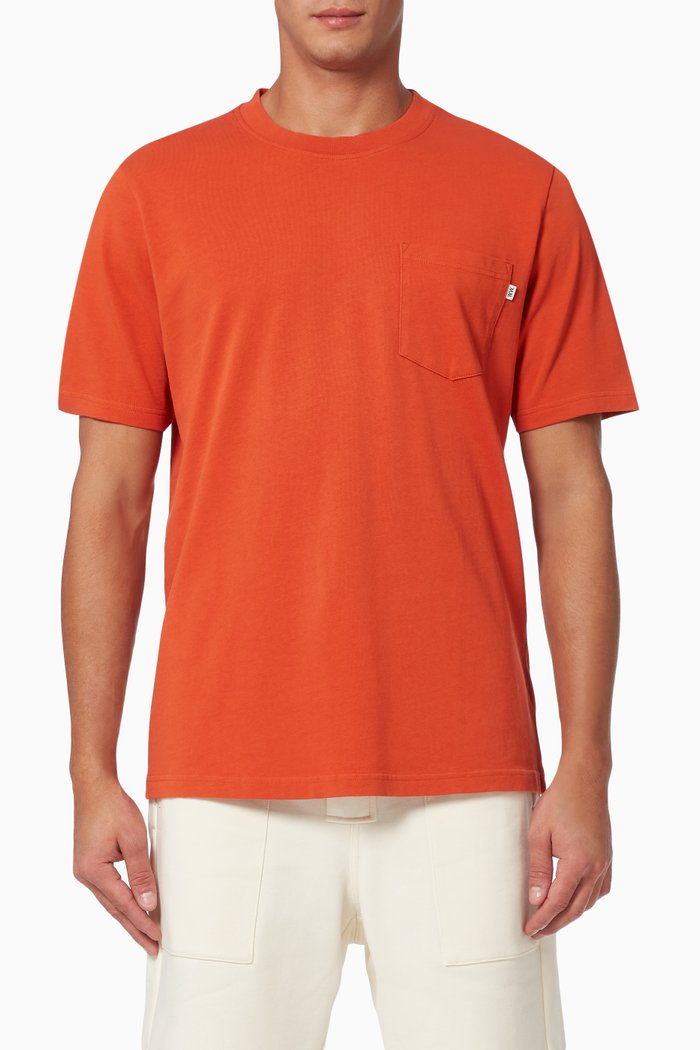 

Bobby Pocket T-shirt in Cotton Jersey, Orange