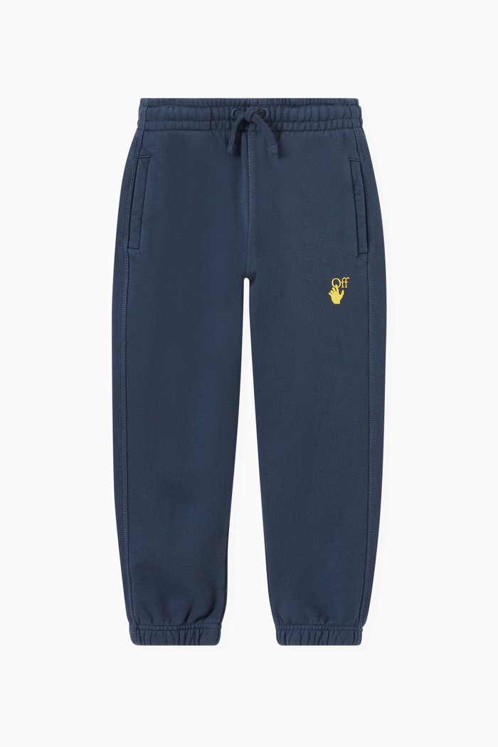 

Marker Arrows Sweatpants in Cotton Jersey, Blue
