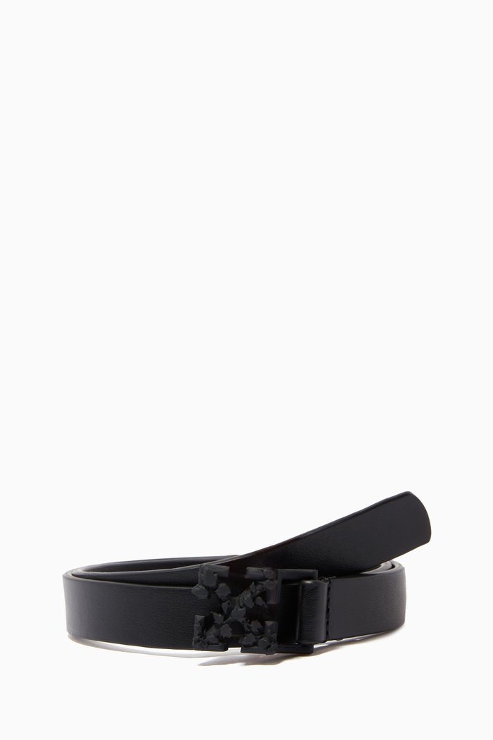 

Arrows Belt in Leather, Black