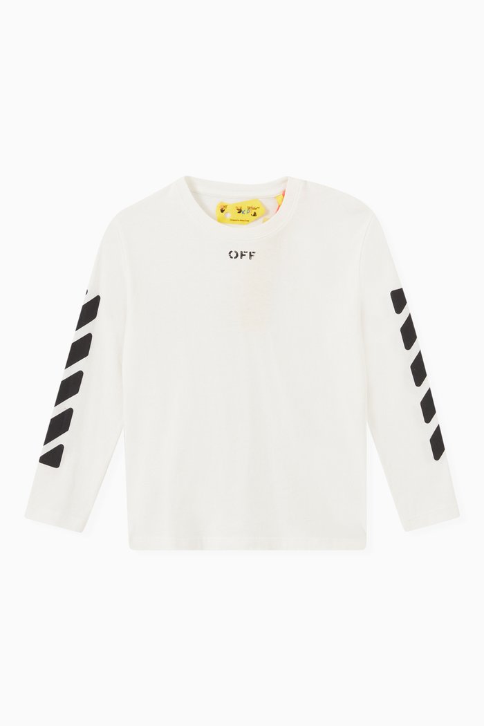 

Stamp Logo T-shirt in Cotton Jersey, White