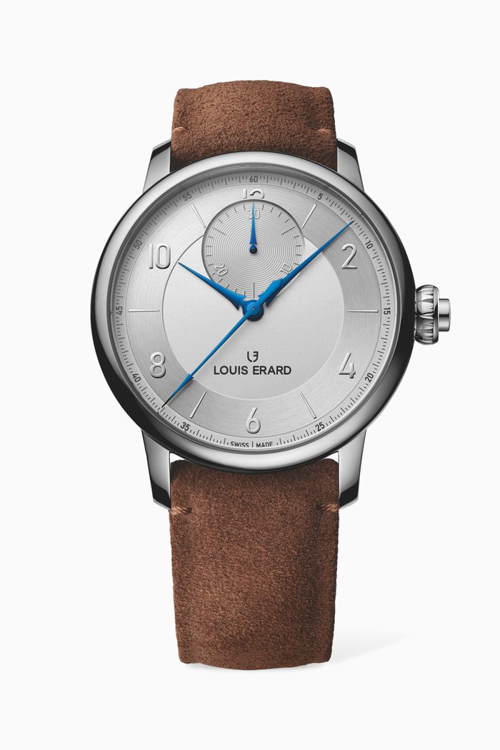 

Excellence Monopoussoir Chronograph Watch, 43mm, Silver