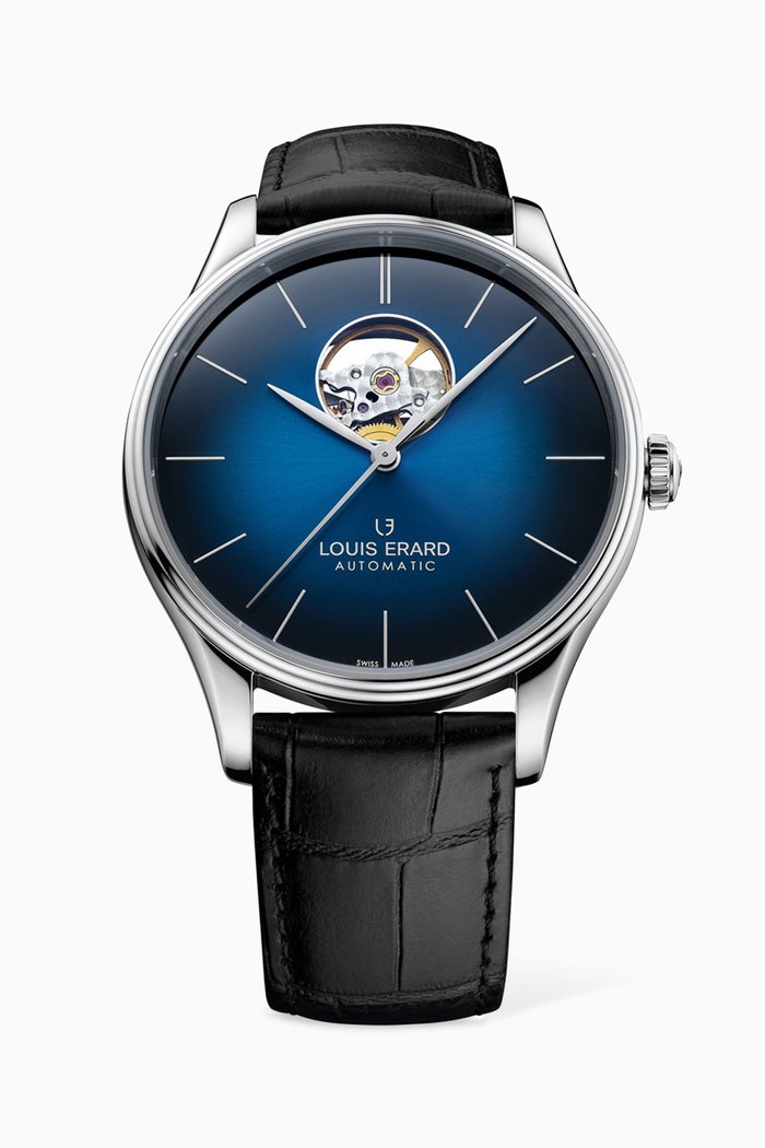 

Heritage Open Automatic Movement Watch, 41mm, Blue