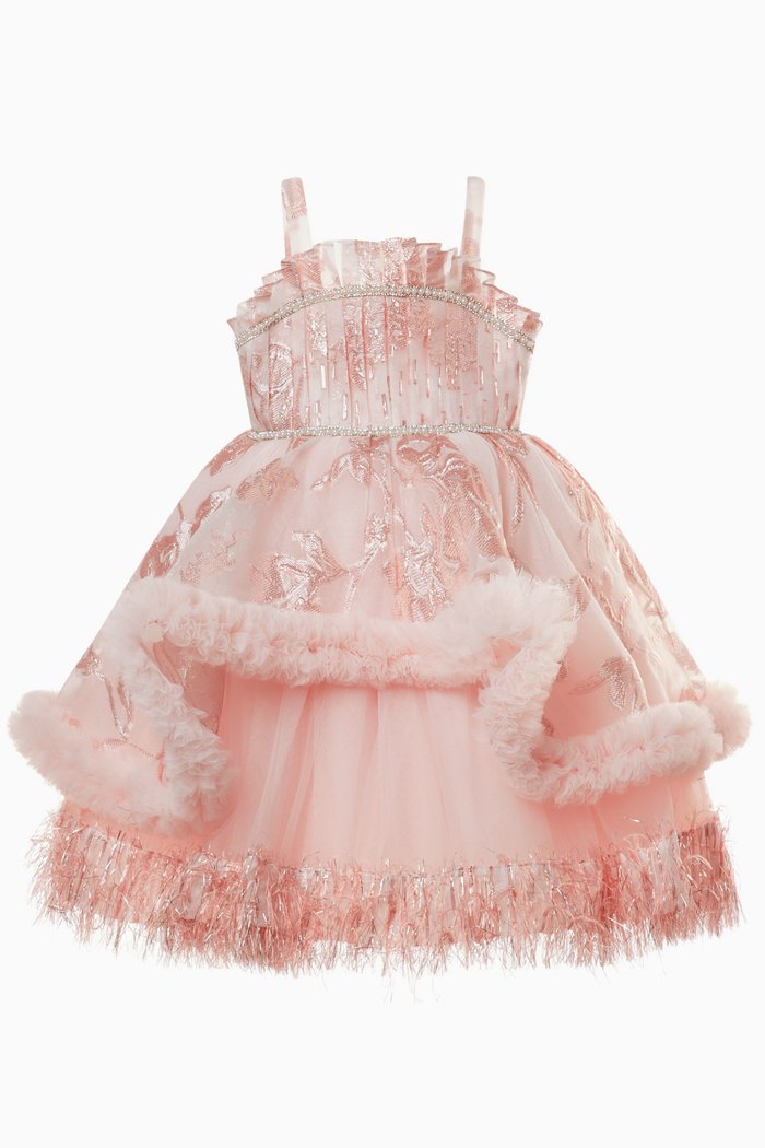 

Macaw Dress in Tulle, Pink