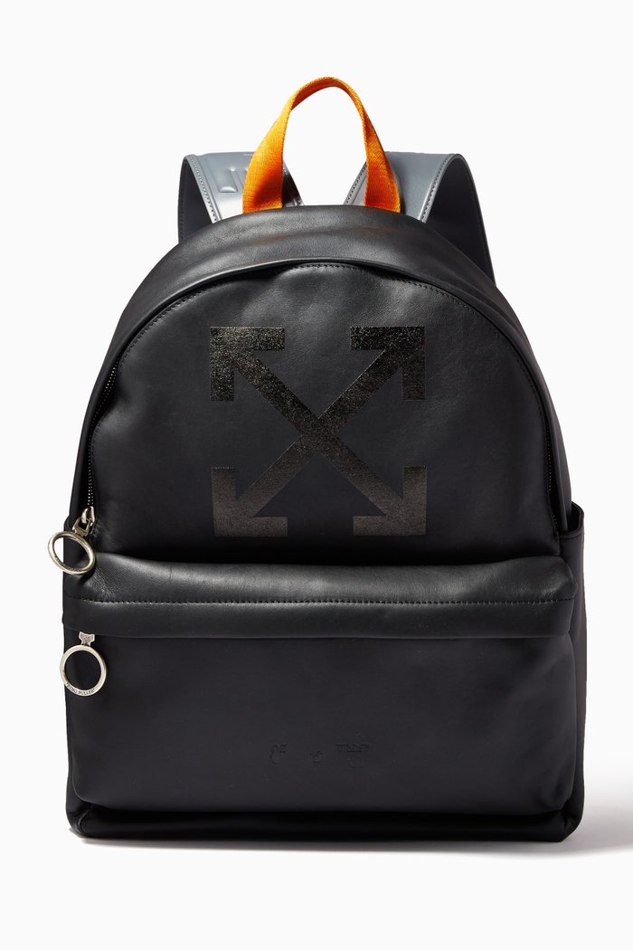 

Arrows Backpack in Nappa, Black