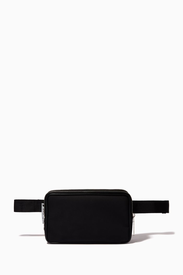 

Arrows Belt Bag in Nylon, Black