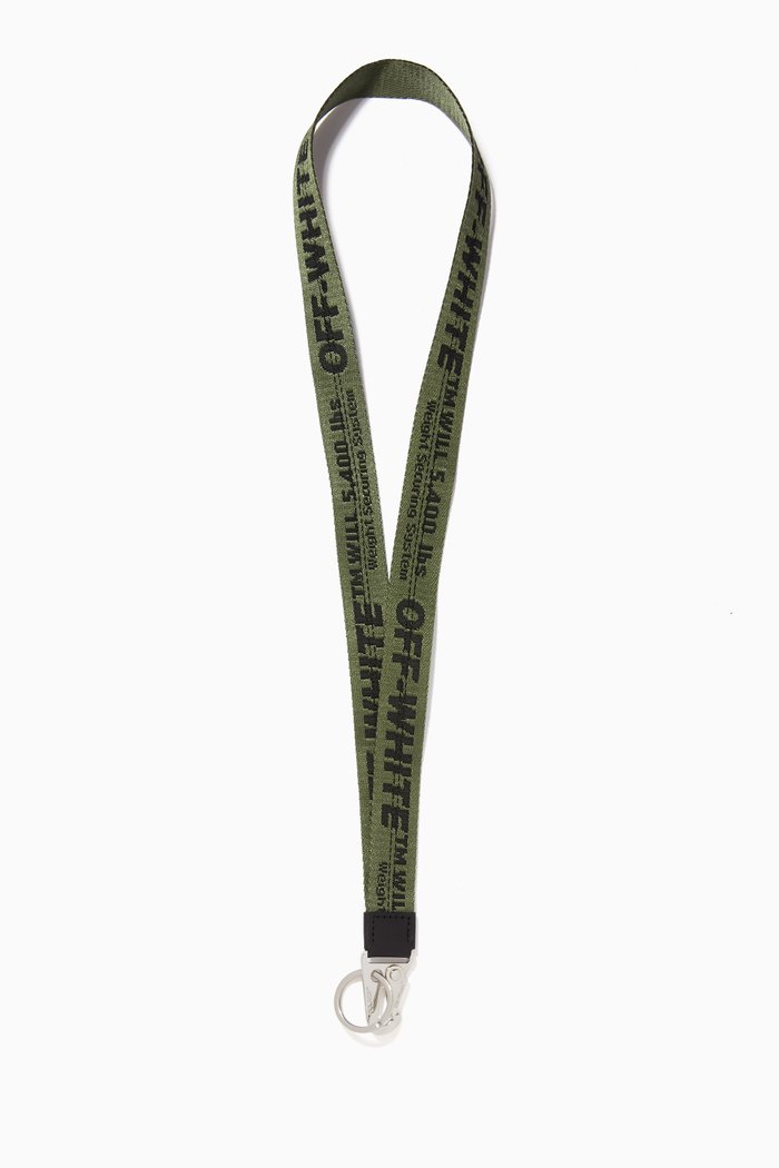 

Industrial Necklace in Nylon, Green