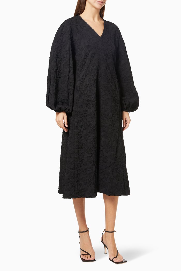 

Rosen Dress in Recycled Polyester, Black