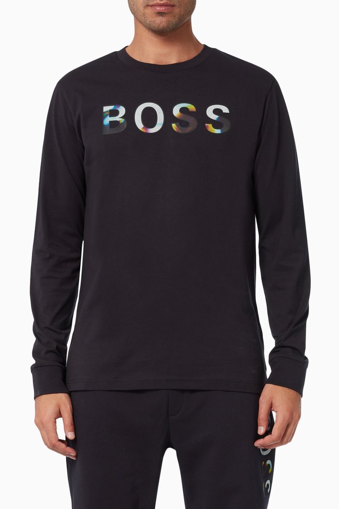 

Boss Digitize T-Shirt in Jersey, Black