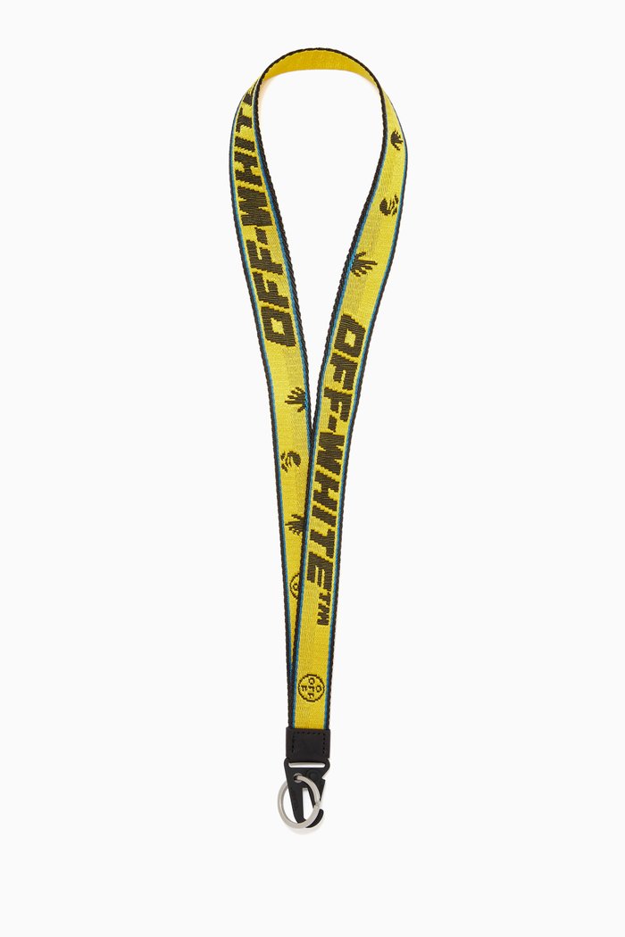 Industrial Necklace in Nylon, Yellow