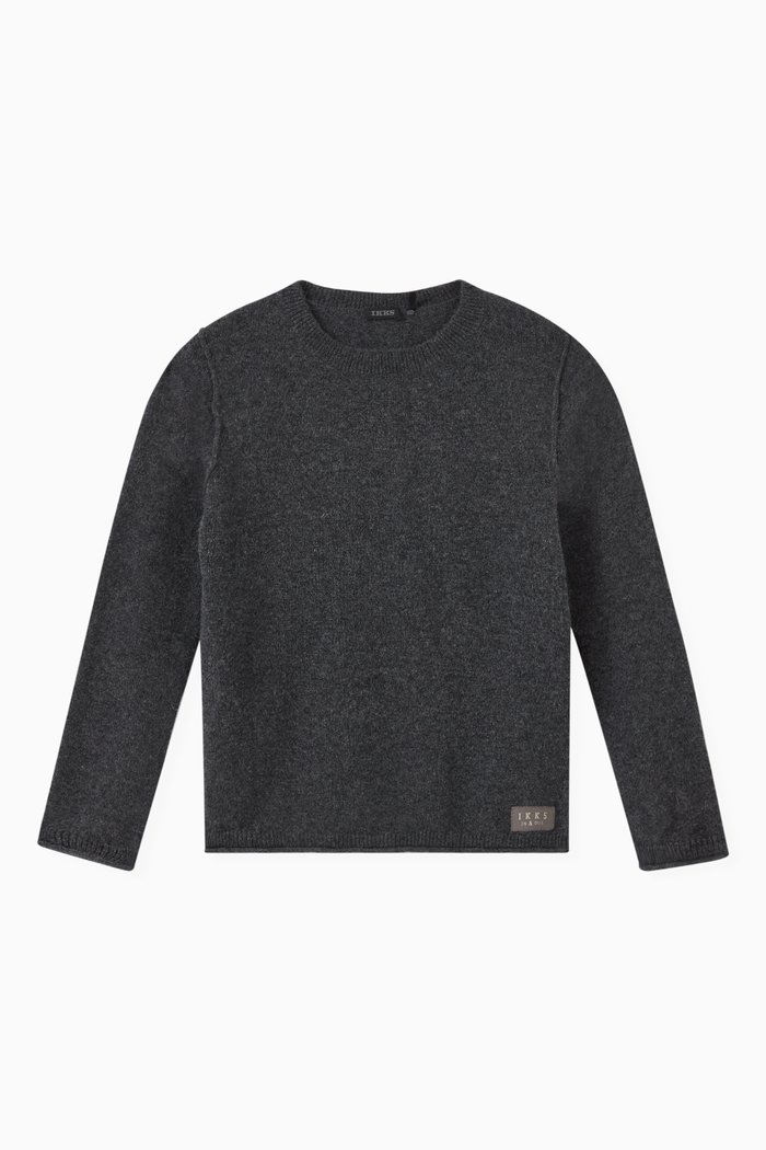 

Casual Jumper in Cashmere, Grey