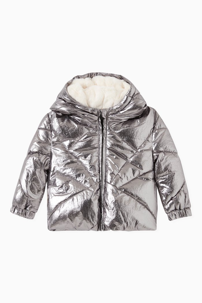 

Quilted & Padded Jacket, Brown