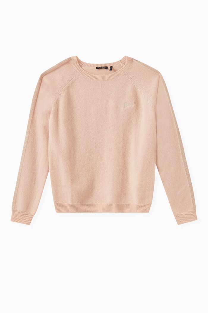 

Powder Pink Sweater in Cashmere