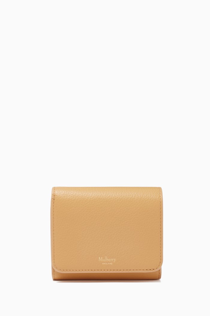 

Small Continental French Purse in Small Classic Grain Leather, Yellow