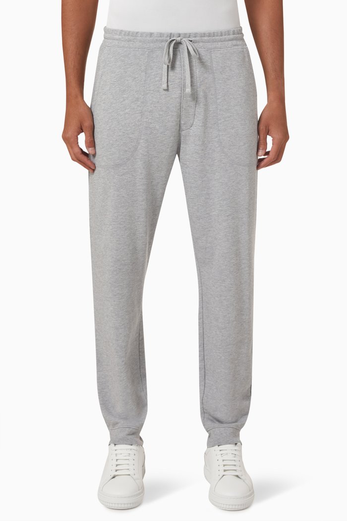

Sweatpants in French-terry Cotton, Grey