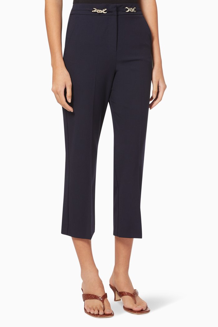 

Fleur Pants in Gabardine, Blue