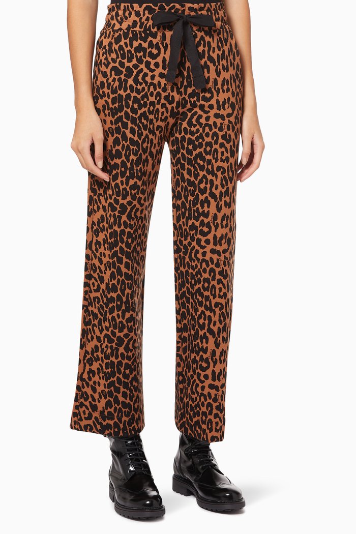 

Loto Pants in Jersey, Brown