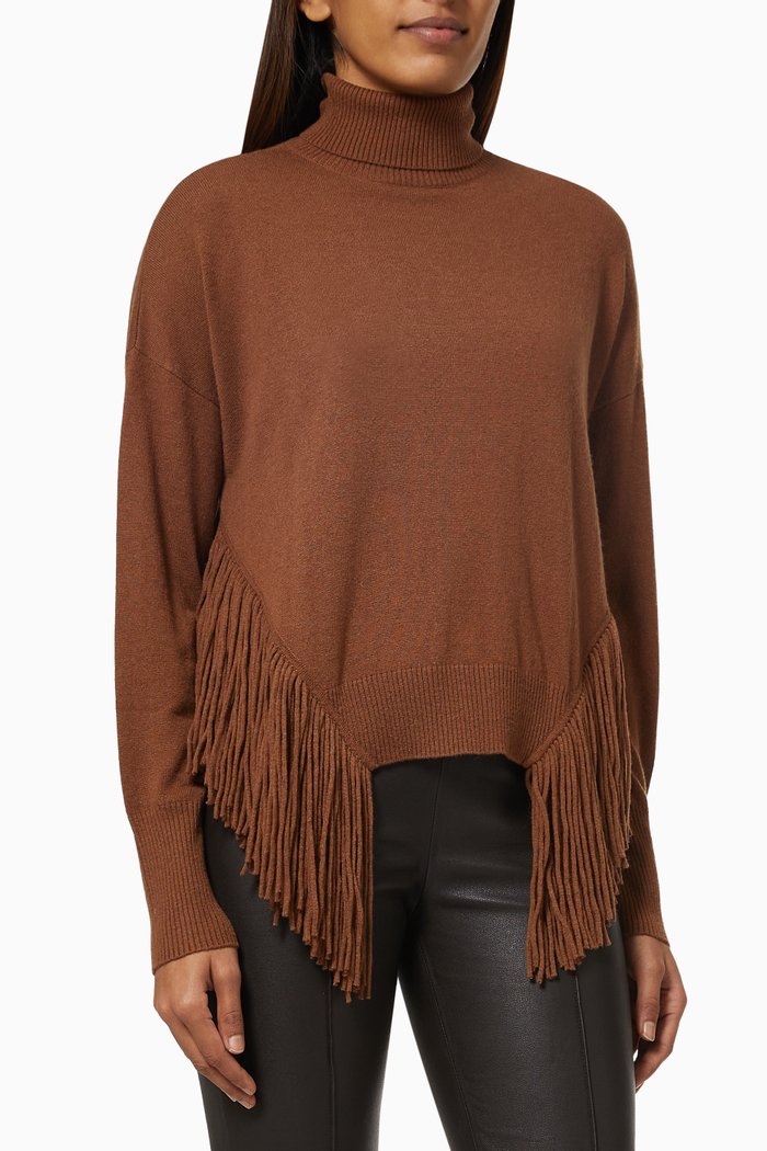 

Carlo Sweater in Cashmere, Brown