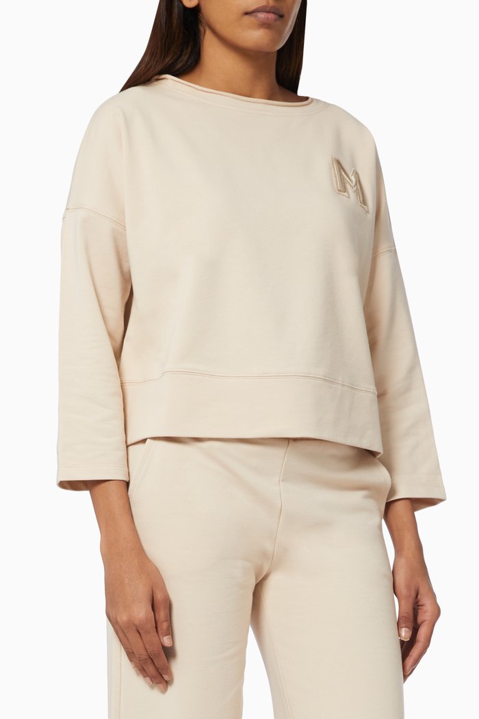 

Assisi Sweatshirt in Cotton Jersey, Neutral