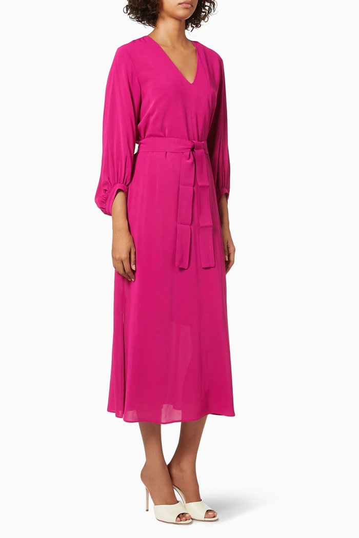 

Caffe Dress in Chiffon, Pink