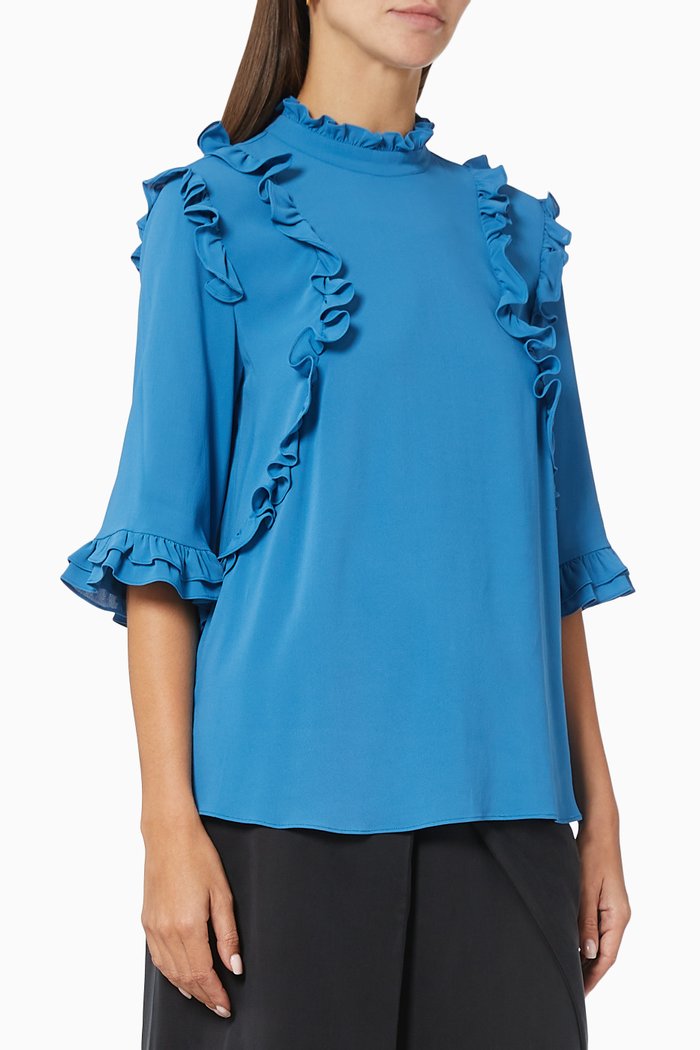 

Arduino Blouse in Viscose Georgette, Multicolour