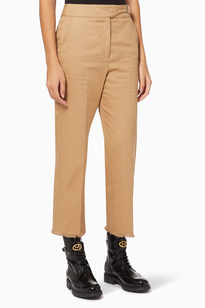 

Berger Pants in Textured Fabric, Brown
