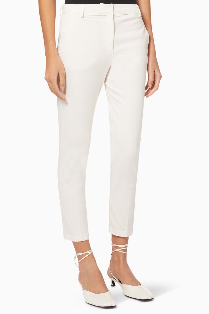 

Uvetta Pants in Stretch Cotton Gabardine, Neutral