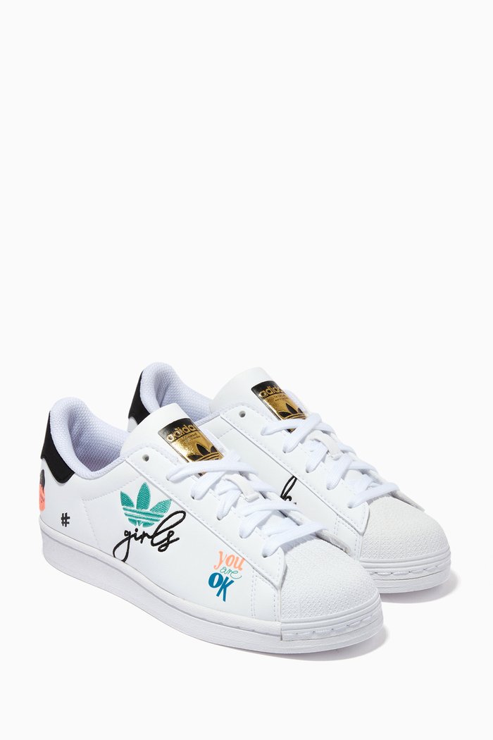

Superstar Pure Sneakers in PU, White