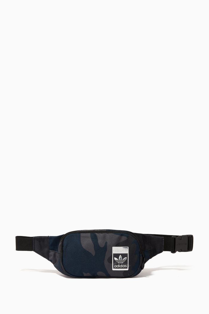 

Camo Waist Bag in Primegreen, Black